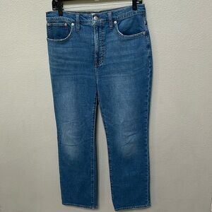 Madewell slim Demi boot jeans, women’s size 28